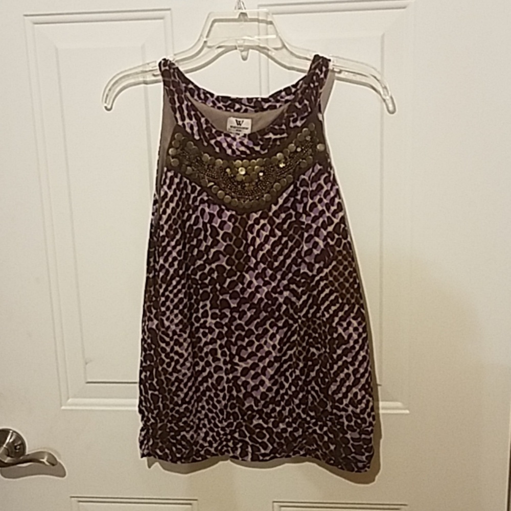 Worthington petite medium tank top blouse